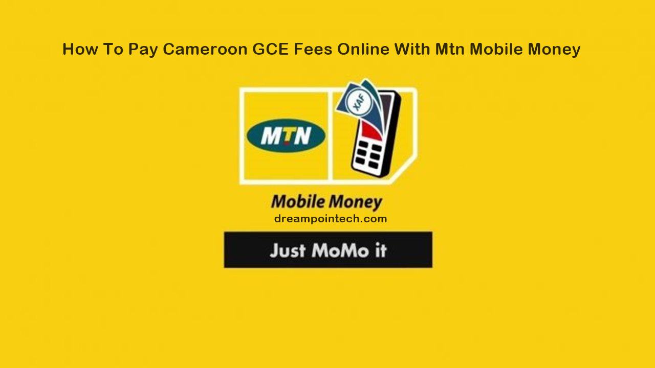 How To Pay Cameroon GCE Fees Online With Mtn Mobile Money