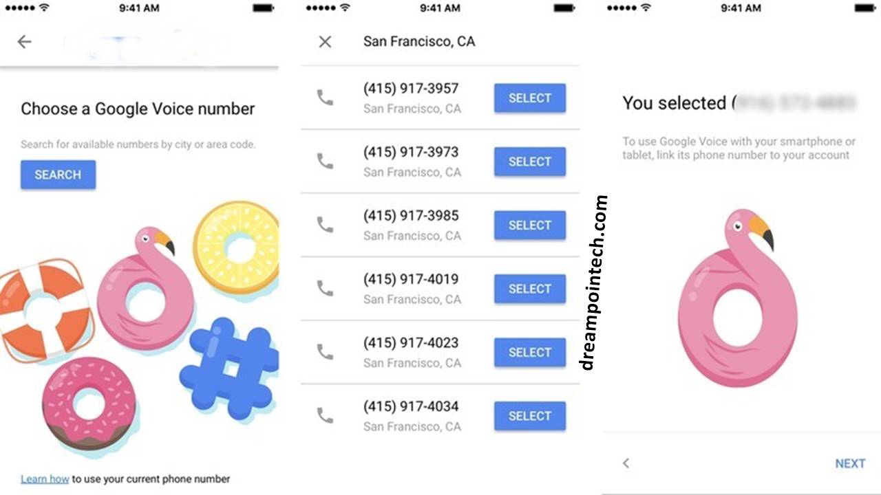Créer un numéro Google Voice en Dehors des États-Unis