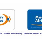 Grille Tarifaire Moov Money CI (Cote d'ivoire) Frais de Retrait et Envoi