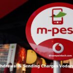 Latest Mpesa Withdrawal, Transfer and Sending Charges Vodacom Lesotho