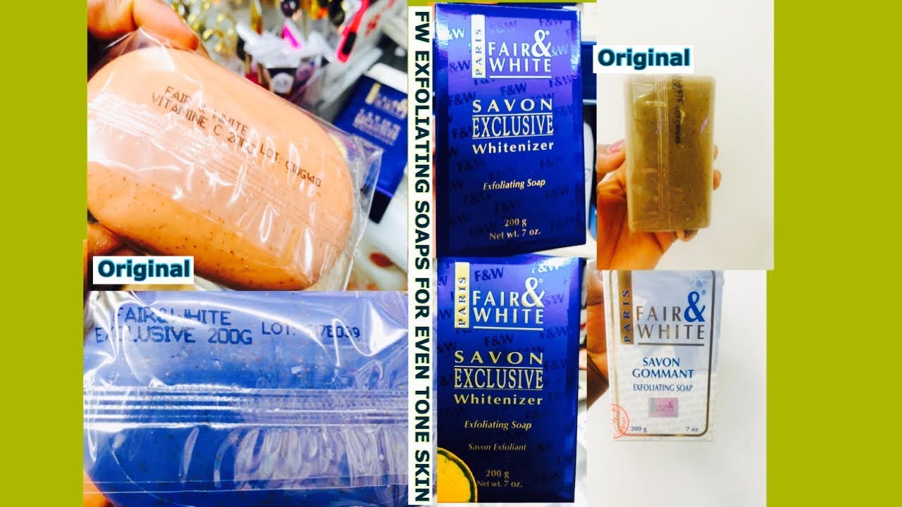 Fair and White Exclusive Whitenizer Exfoliating Soap