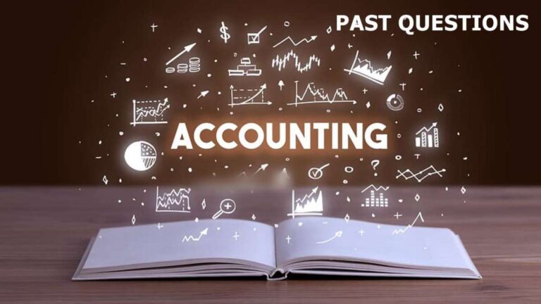 Cameroon GCE O Level Accounting Past Questions