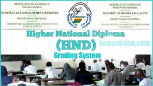 HND Grading System in Cameroon
