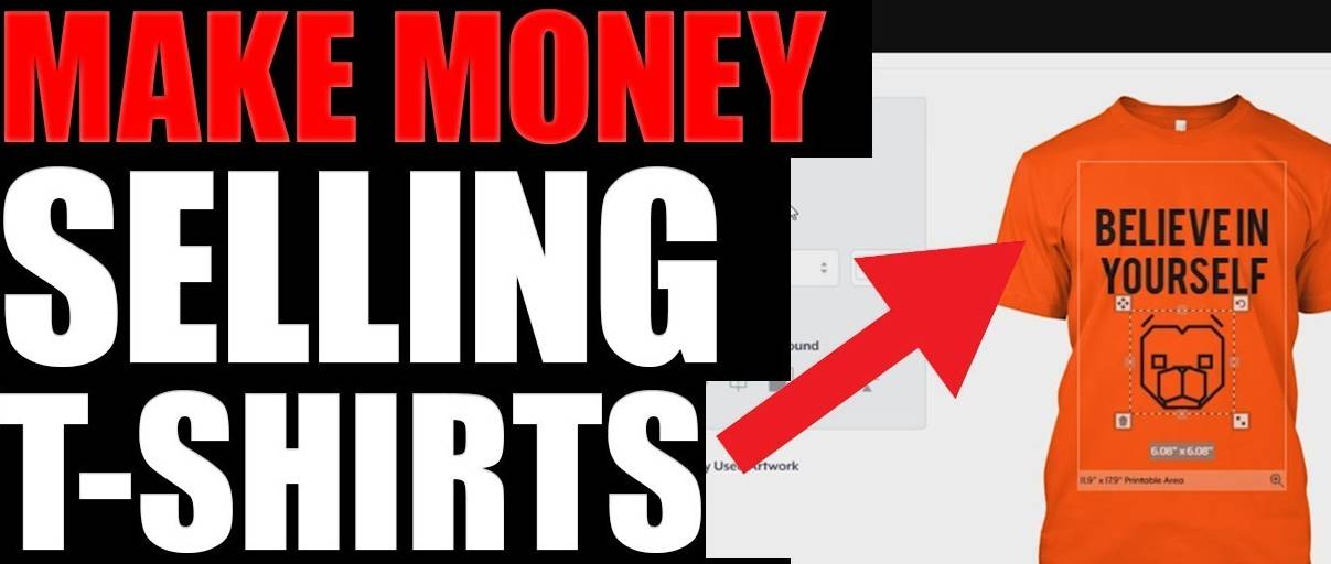 sell t-shirts online