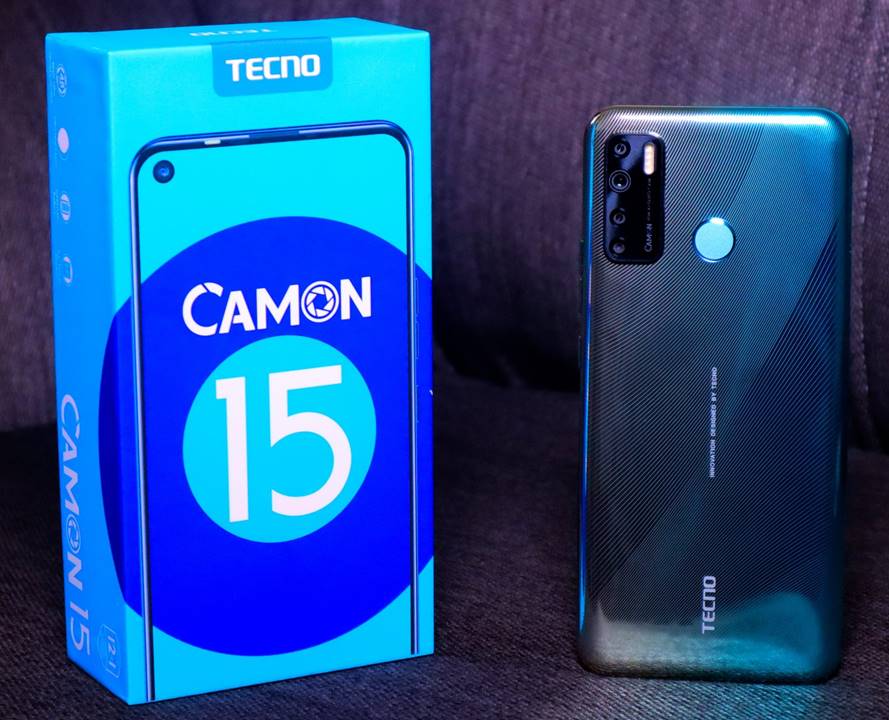 Tecno Camon 15 rear