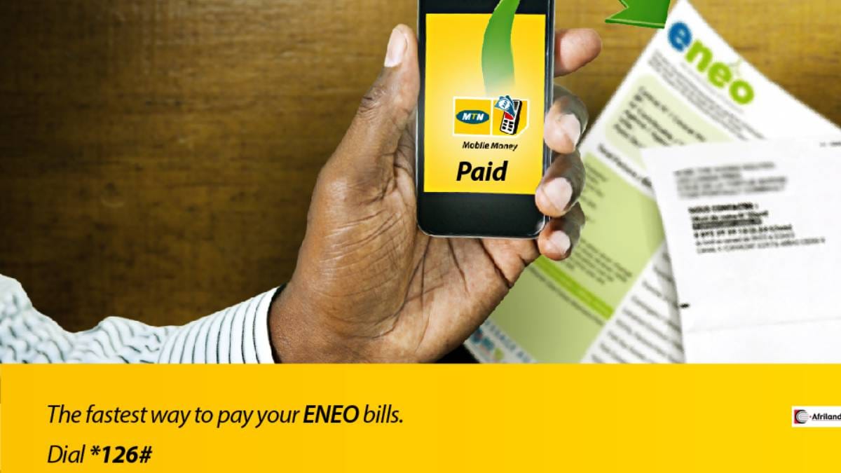 Pay ENEO electricity Bills Via MTN Mobile Money