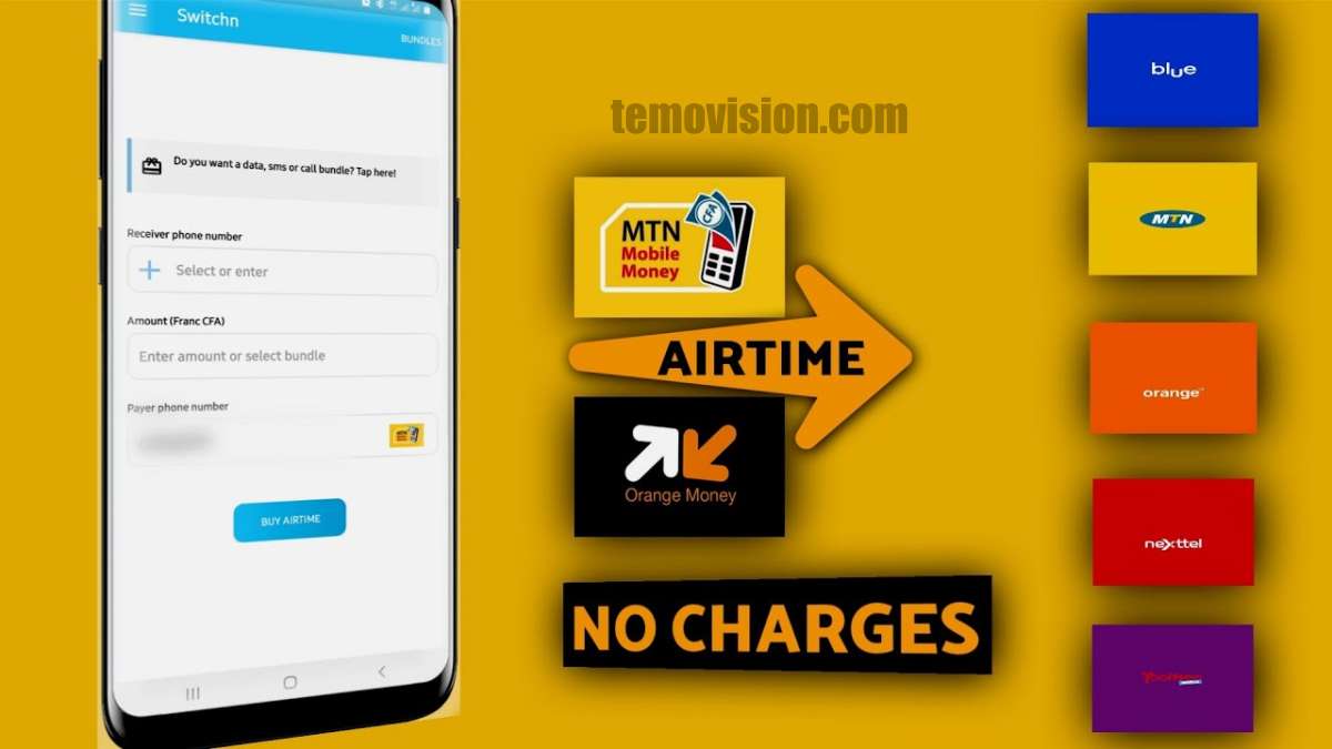 Buy airtime In all the Networks in Cameroon