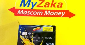 Presentation of Mascom Mysaka Visa Card and Charges