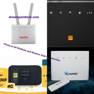 Prices of All Internet Modems and Wifi Box Sold in Cameroon