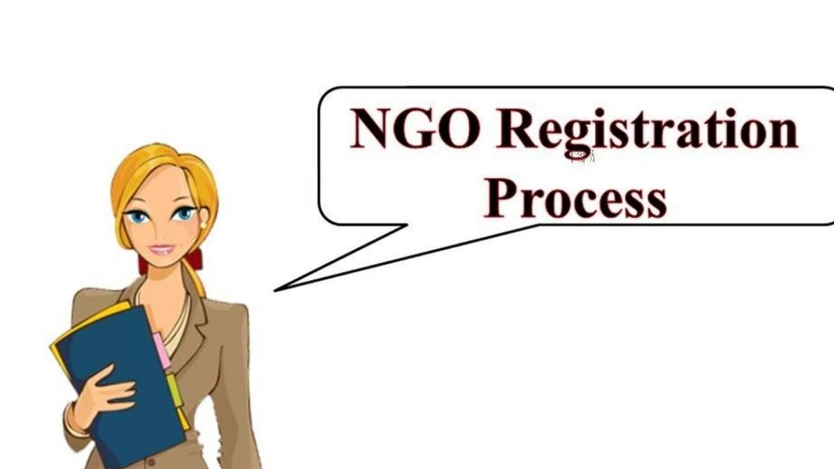 The registration process of an NGO
