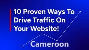 Things that drive traffic to your Website
