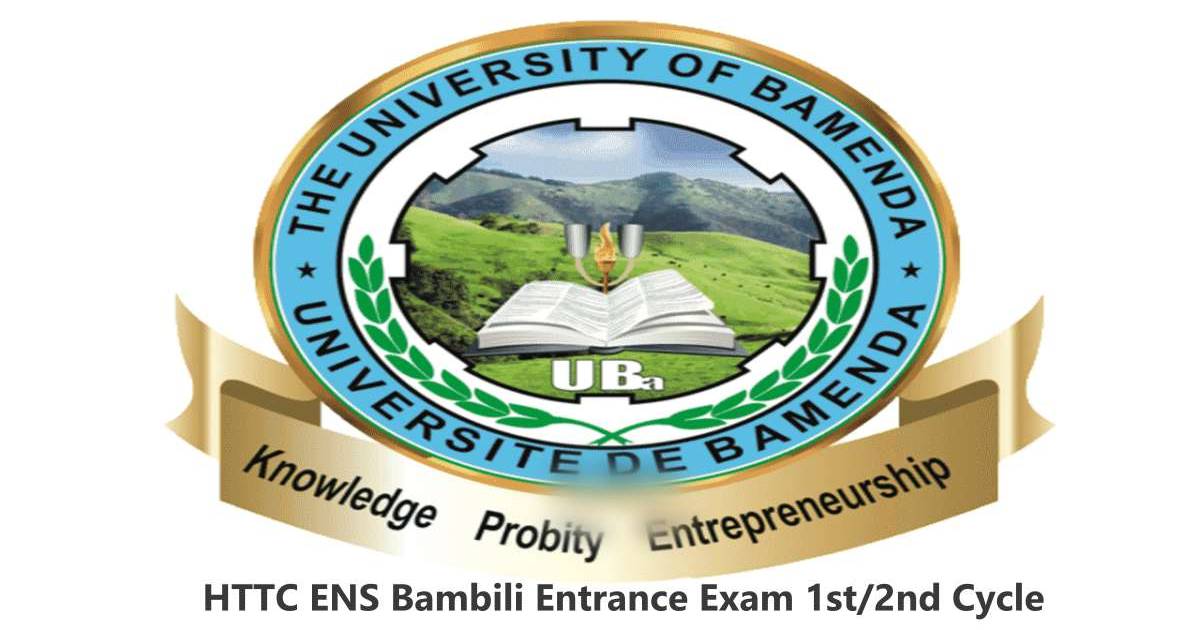HTTC ENS Bambili Entrance Exam First and Second Cycle