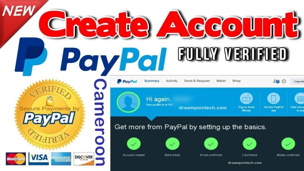 Guide on how to create a Verified PayPal Account in Cameroon