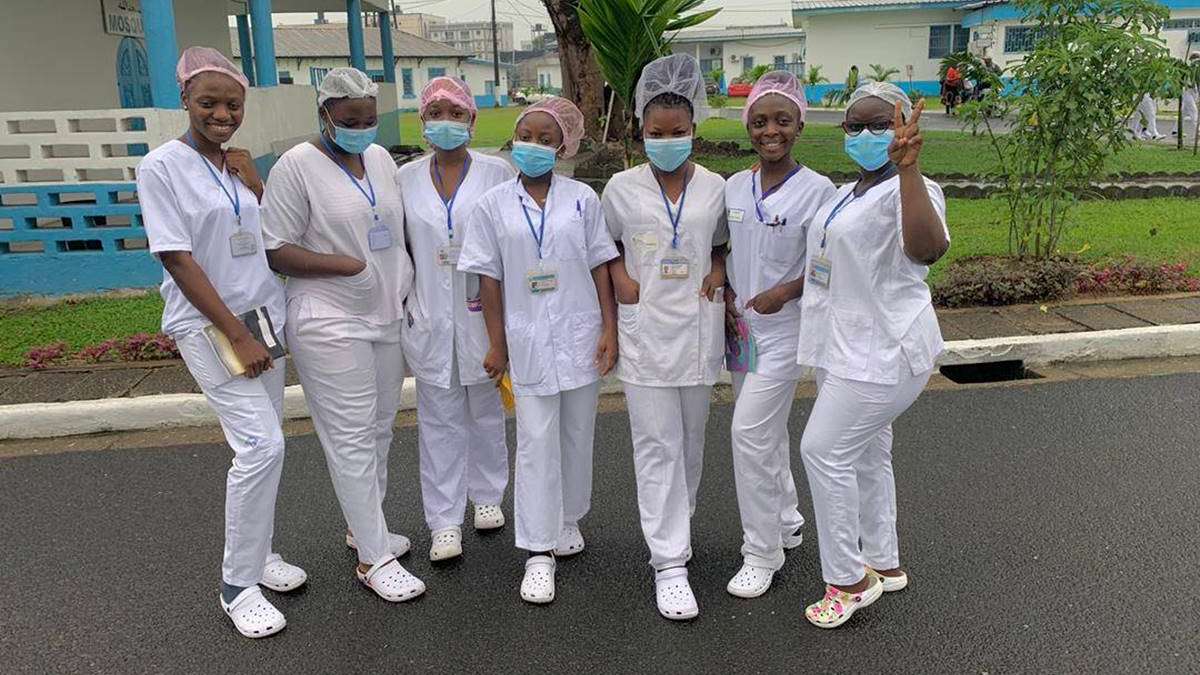 Nursing Students at the University of Buea