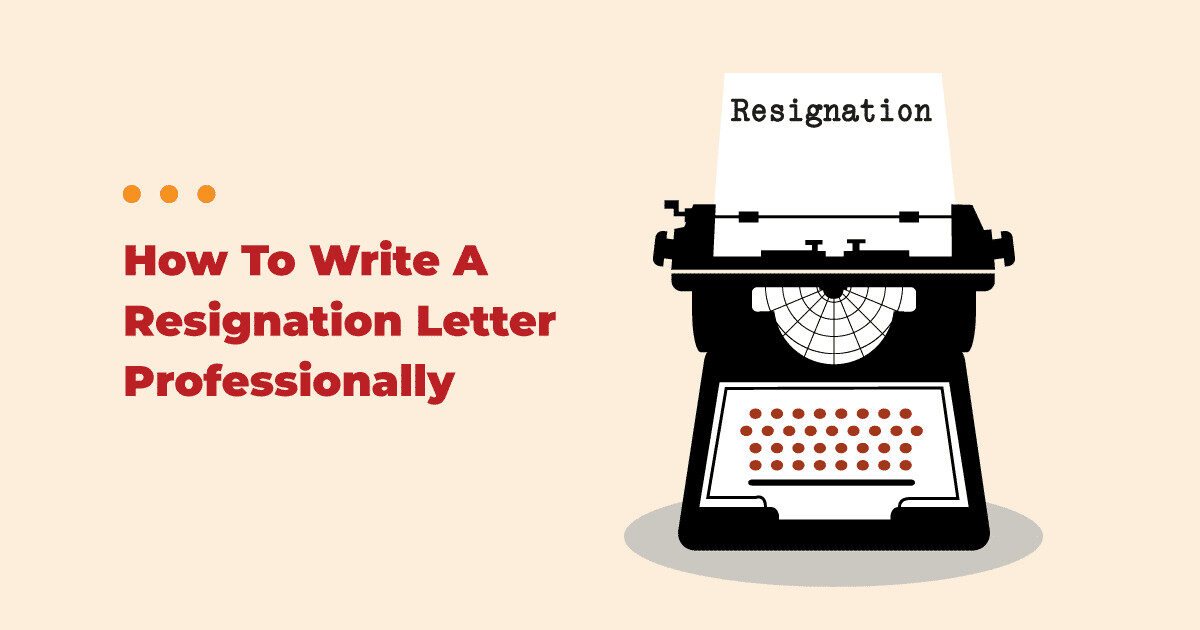 Resignation Letter