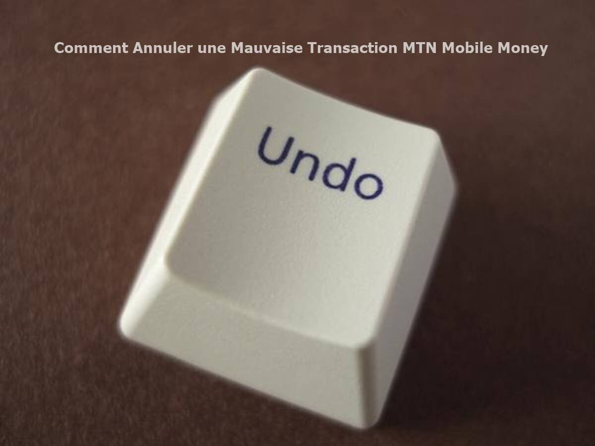 Comment Annuler une Mauvaise Transfert MTN Mobile Money Comment Annuler une Mauvaise Transfert MTN Mobile Money