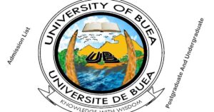 University Of Buea Admission List Undergraduate and Postgraduate