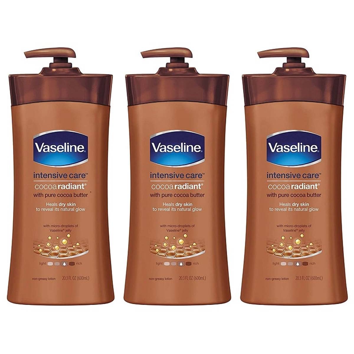 1. Vaseline Cocoa Butter Deep Conditioning Body Cream
