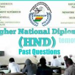 HND Past Questions and Answers