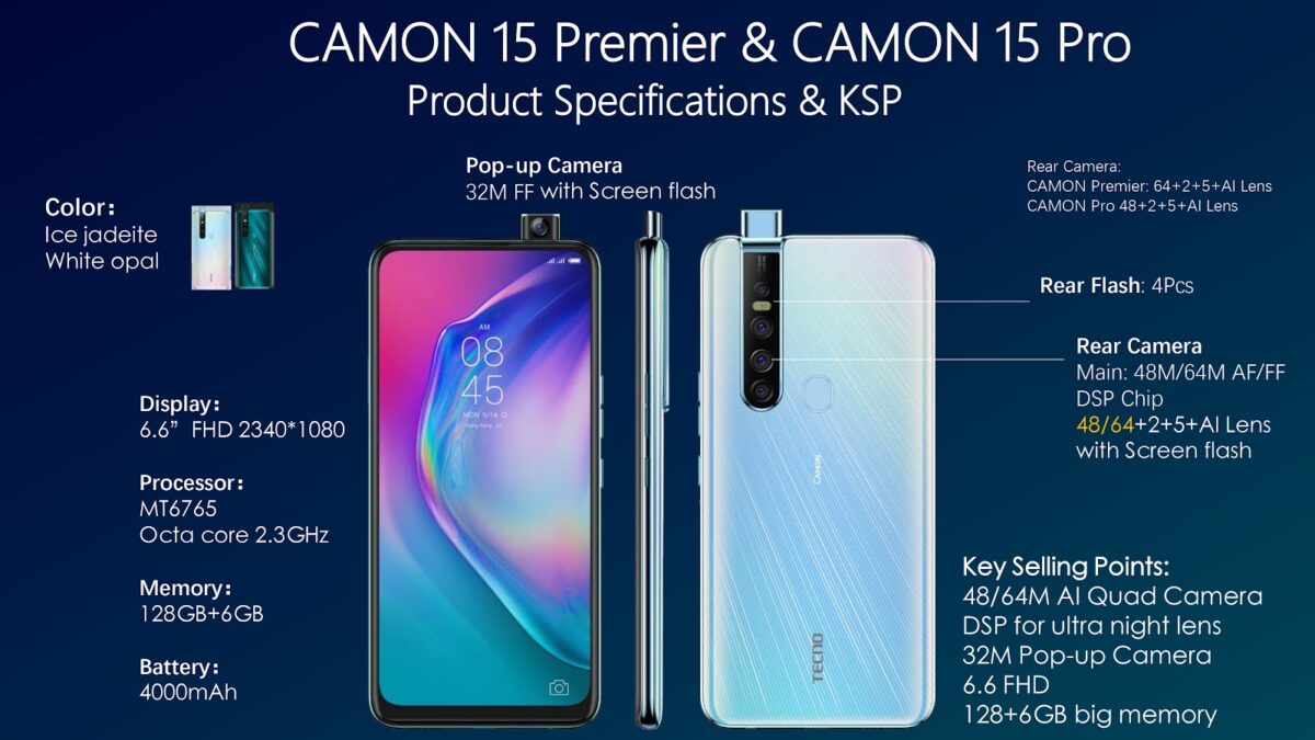 camon 15 premier