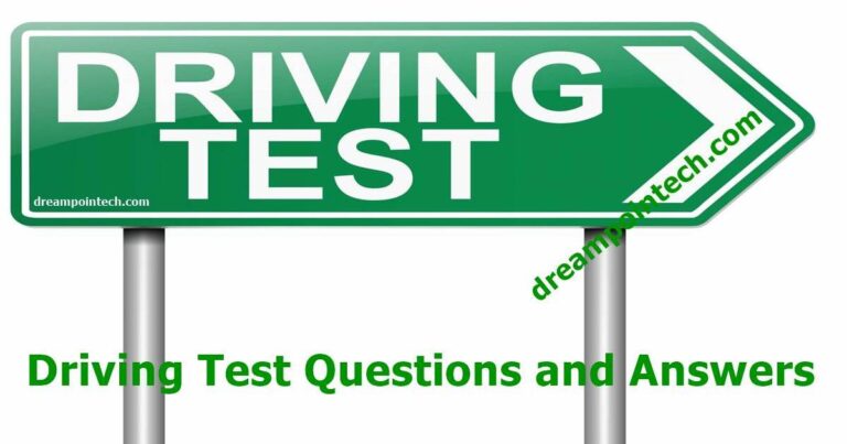 Download All Driving Test Questions and Answers in PDF