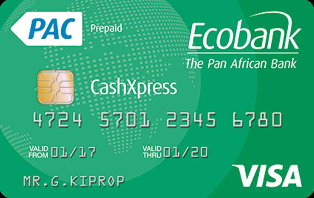 Ecobank Visa CashXpress Card