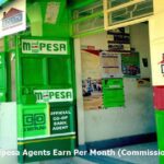 How Much Mpesa Agents Earn Per Month (Commission Table