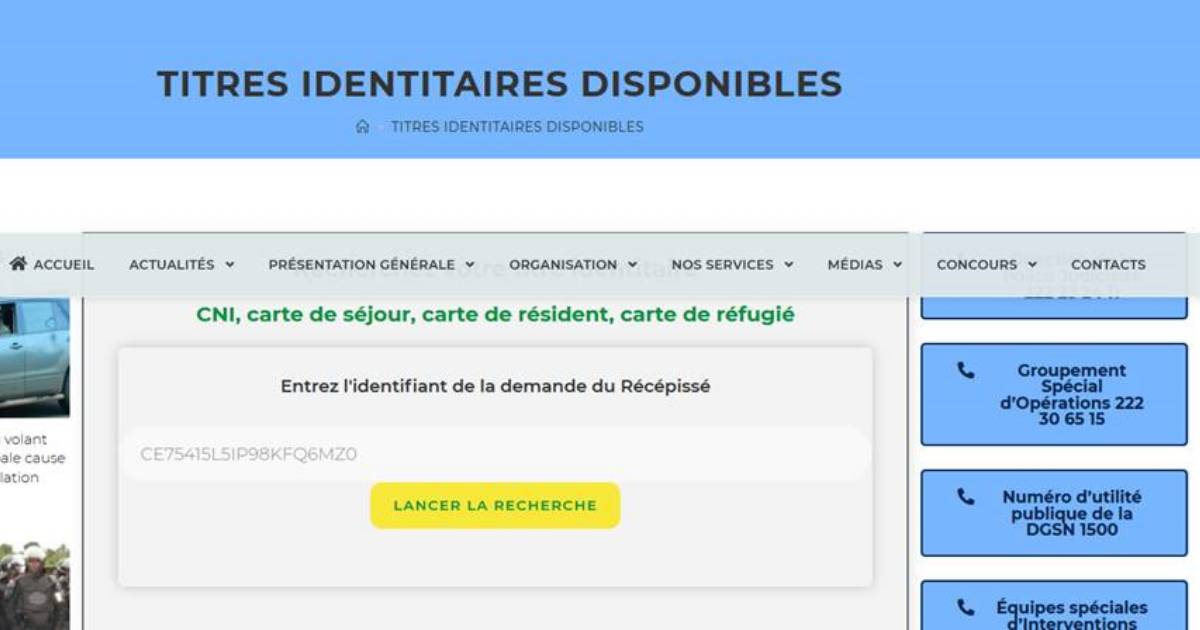 Comment Vérifier si sa Carte CNI Est Disponible au Cameroun?