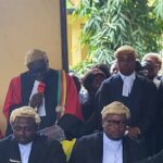 Lawyers in Cameroon taking oath