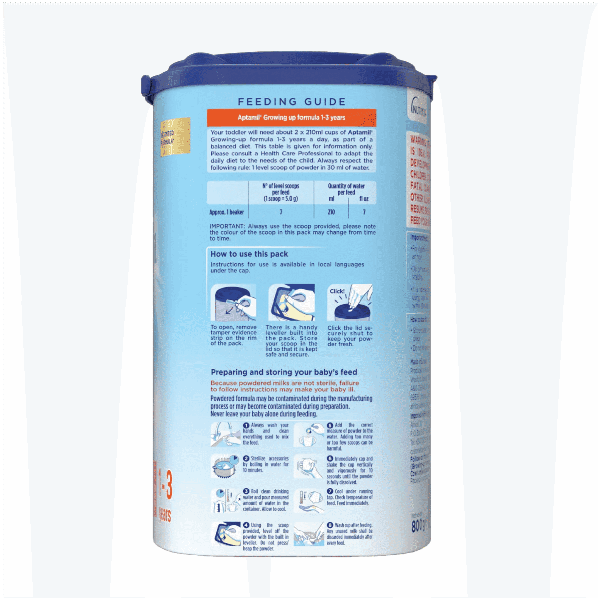 Aptamil Baby Milk 3 800gm