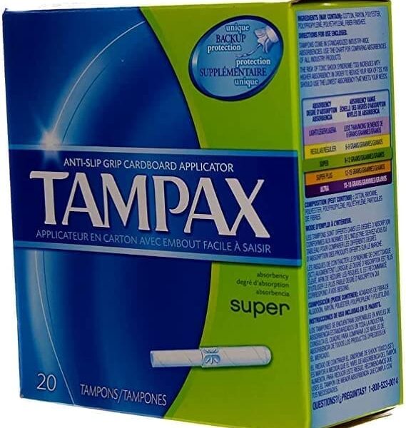Tampax Tampons Original 20S Super