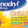 Benadryl One A Day Relief Tablets 7S