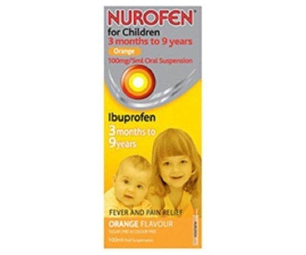 Nurofen Suspension Orange 100Ml