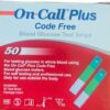 On Call Plus Test Strips 50s