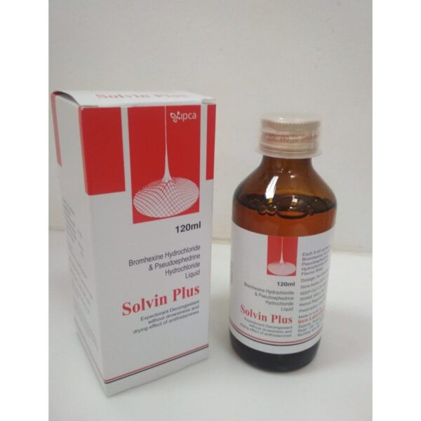Solvin Plus Expectorant 120Ml