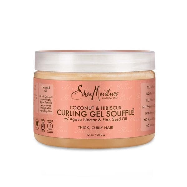 Shea Coconut & Hibiscus Curling Gel Soufle 12Oz