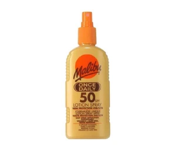Malibu Lotion Once Daily Spf50 200Ml