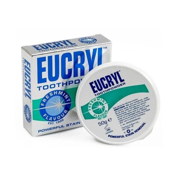 Eucryl Smokers Tooth Powder Freshmint 50G