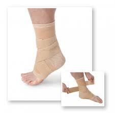 Medtextile Ankle Support W/Strap - 7025-Xl