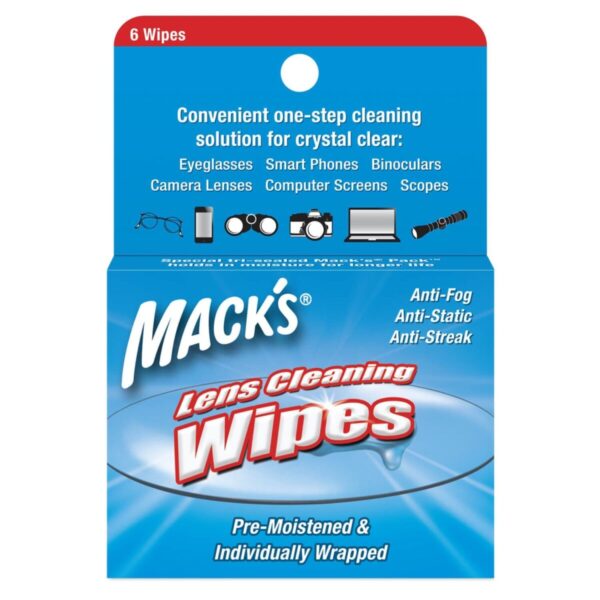 Macks Lens Wipes 30'S 72