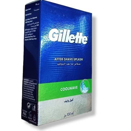 1126458.jpg Gillette After Shave Splash Cool Wave 100Ml