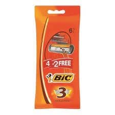 1127627.jpeg Bic 3 Sensitive Shavers Blister 4 +2 Foc