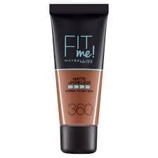 Maybelline Fit Me Matte And Poreless Foundation Mocha 360