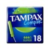 Tampax Compak Super 18'S
