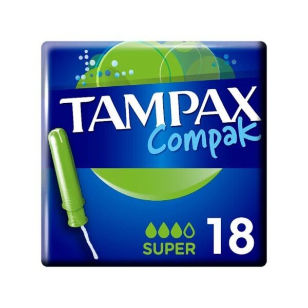 Tampax Compak Super 18'S