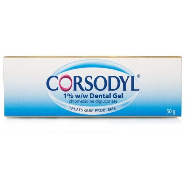 Corsodyl Dental Gel 50G Tube