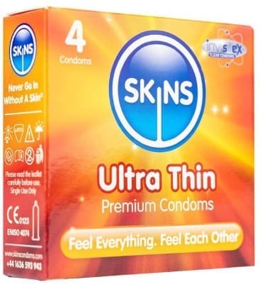 Skins Condoms Ultra Thin 4s