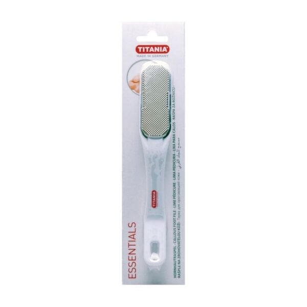 Titania Foot File Stainless Steel - Grated