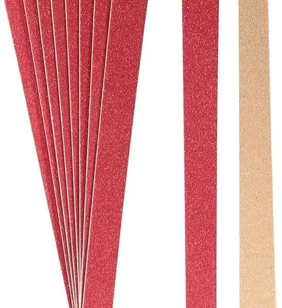 Titania Emery Nail Files Double Sided 11.5Cm 10Pcs/Card