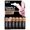Duracell Basic Aa 1.5V 10 Packs 6S Cell